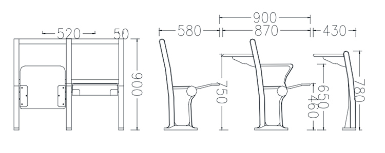 Training Chair SJ3081F/SJ3082F/SJ3083F(图3)